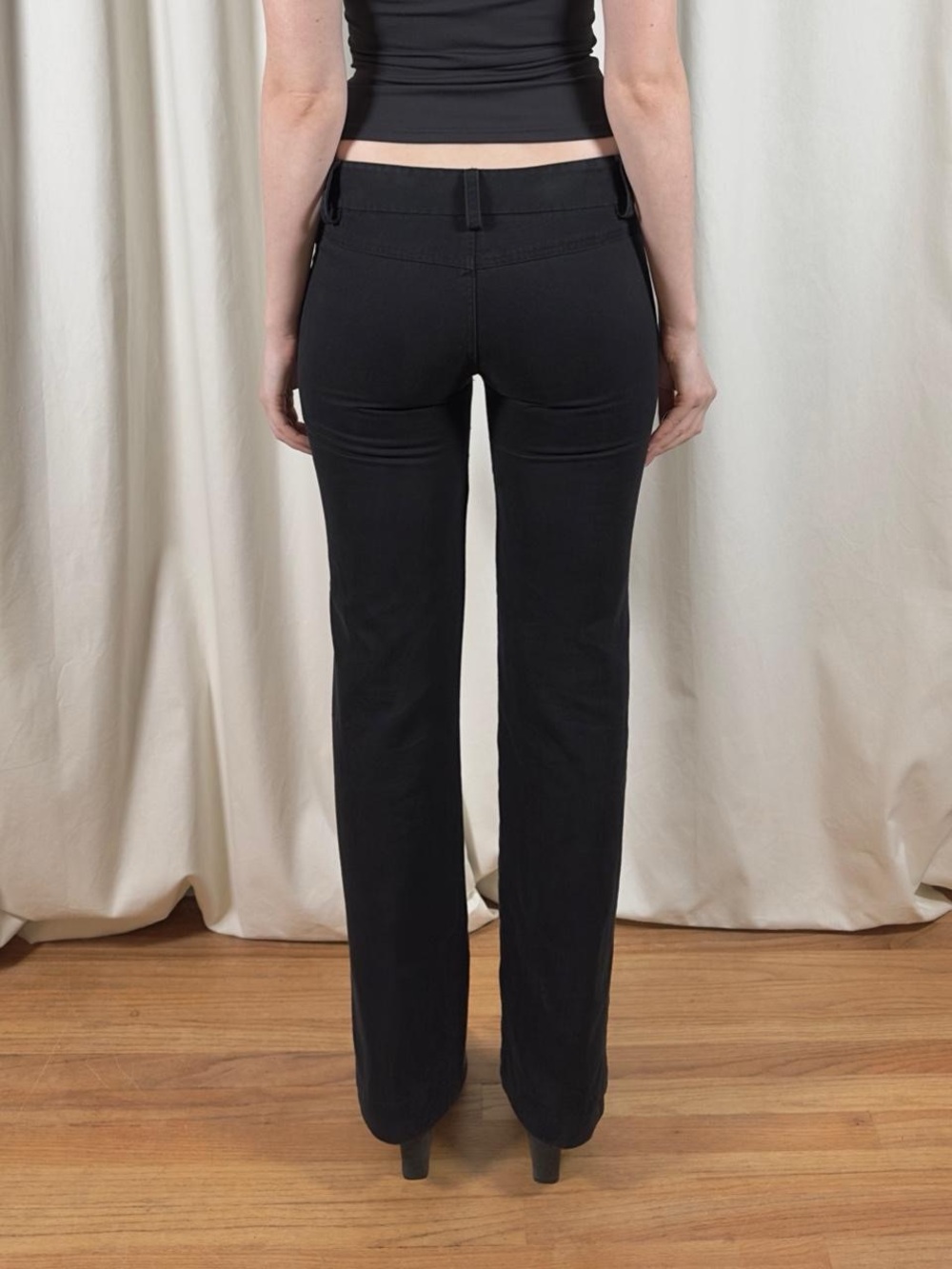 Low Rise Bootcut Pants - Picture 4 of 8